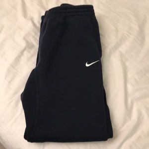 Nike navy blue sweatpants Medium